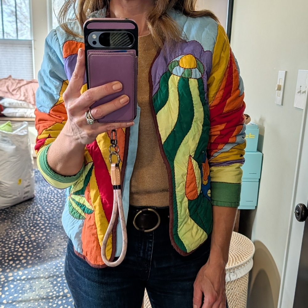 MOTHER On The Fringe Quilted Jacket - Picture 3 of 3